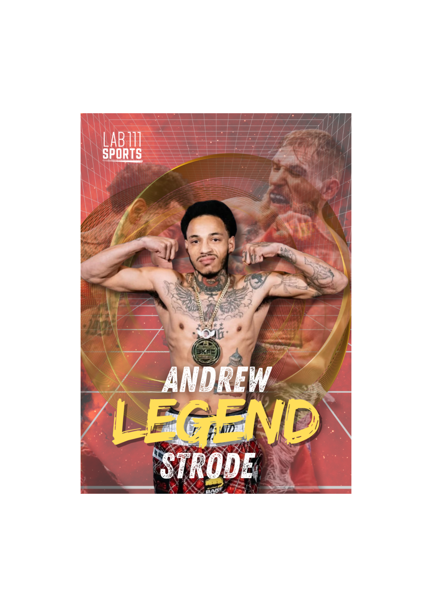 Andrew “Legend” Strode Trading Card card front