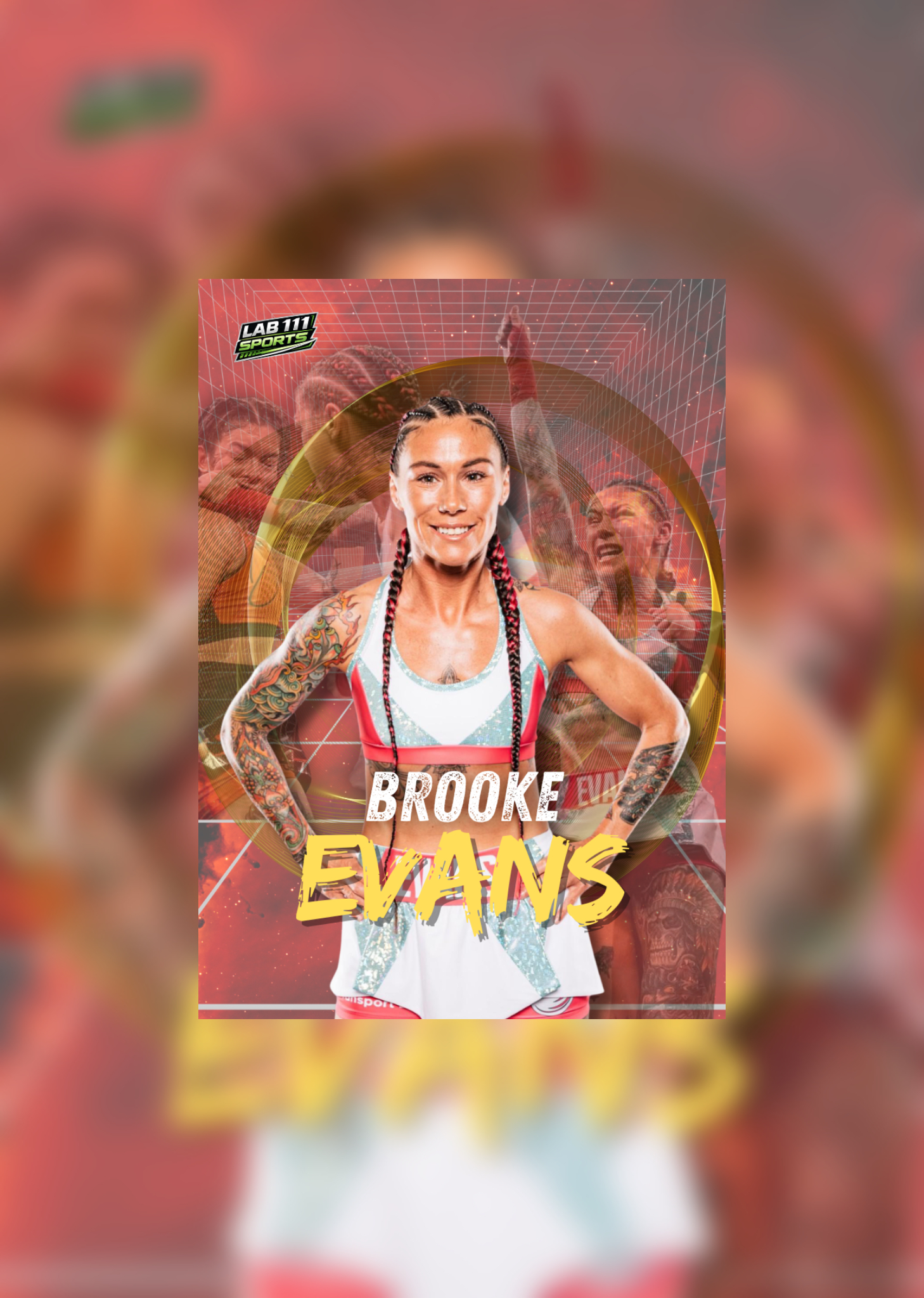 Brooke Evans card front