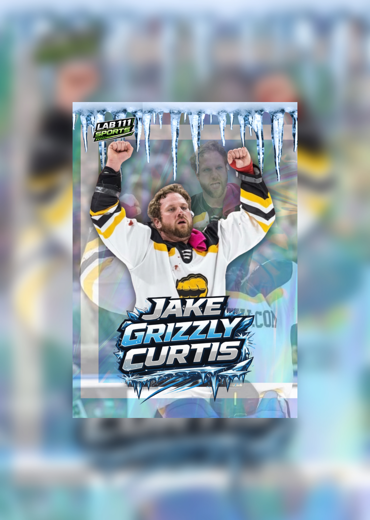 Jake “Grizzly” Curtis card front