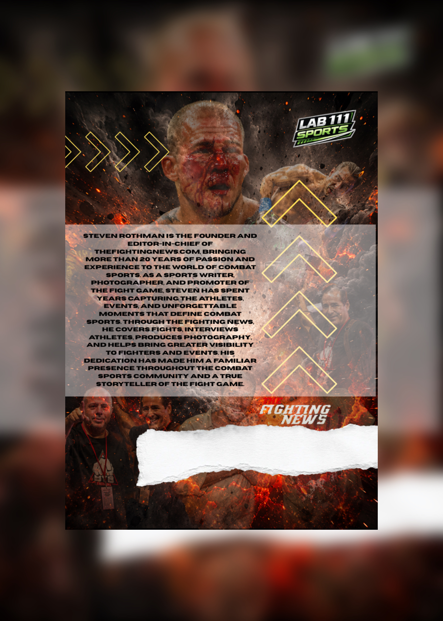 Steve Rothman card back