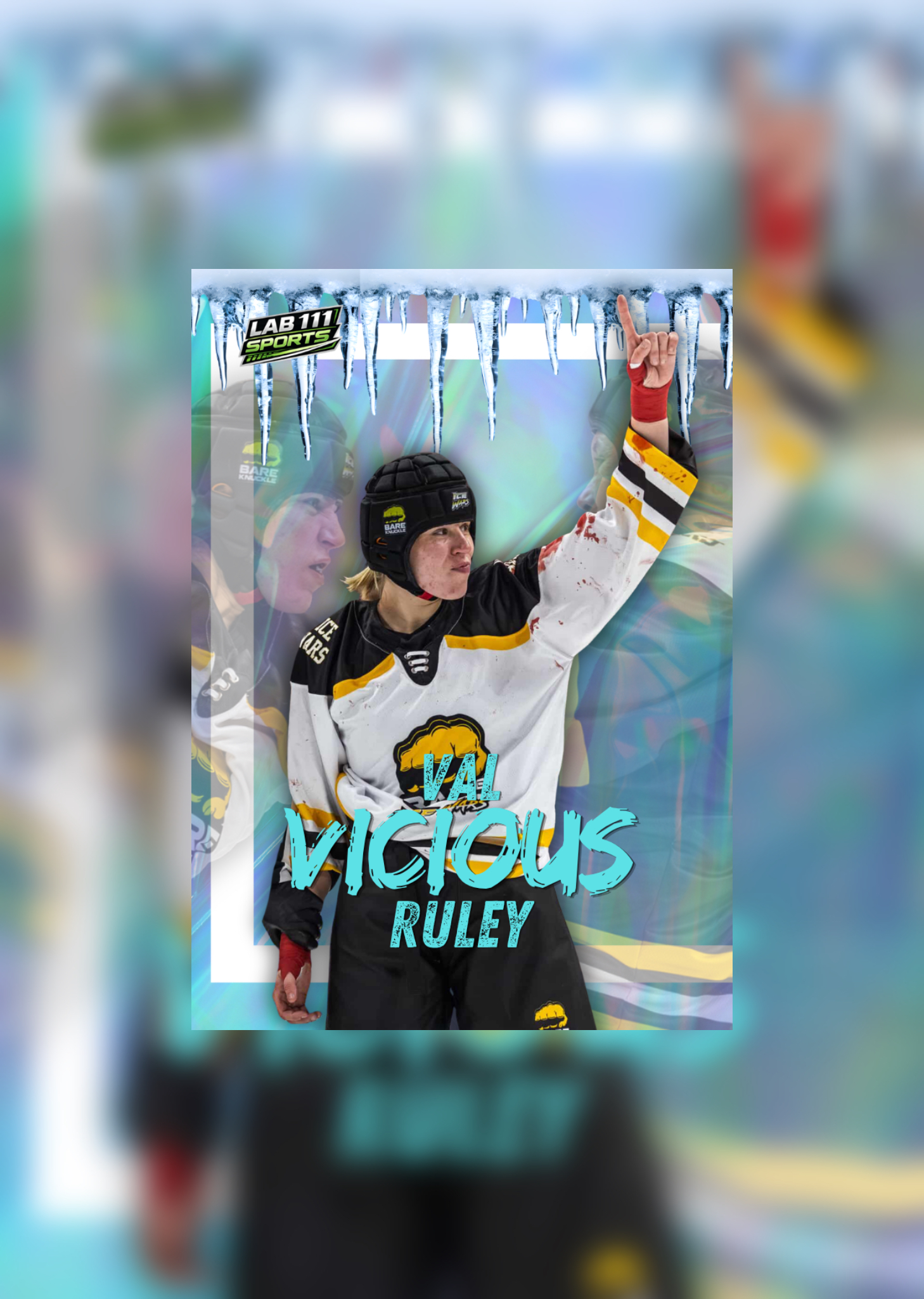 Val “Vicious” Ruley card front