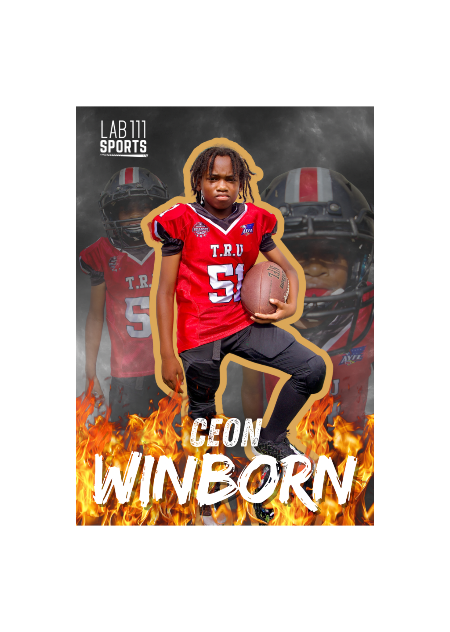 Ceon Winborn Trading Card card front