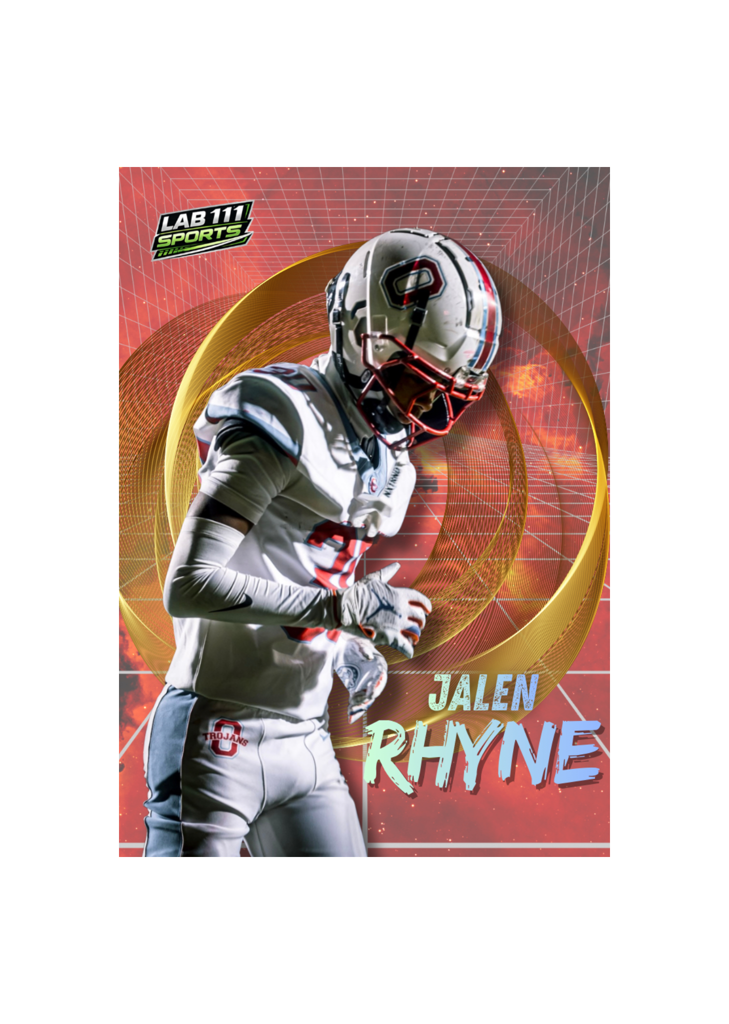 Jalen Rhyne card front