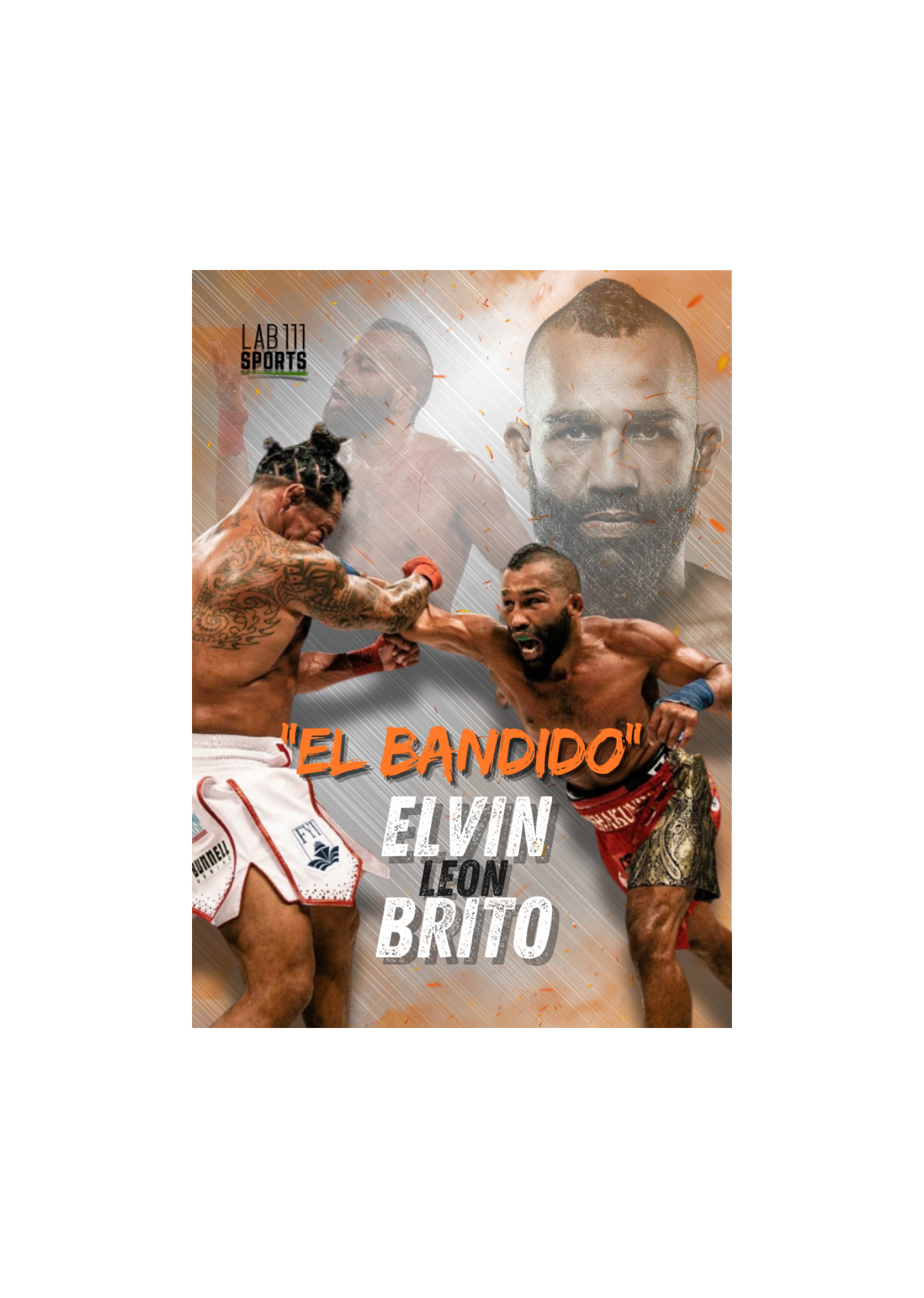 “El Bandido” Elvin Leon Brito Trading Card card front