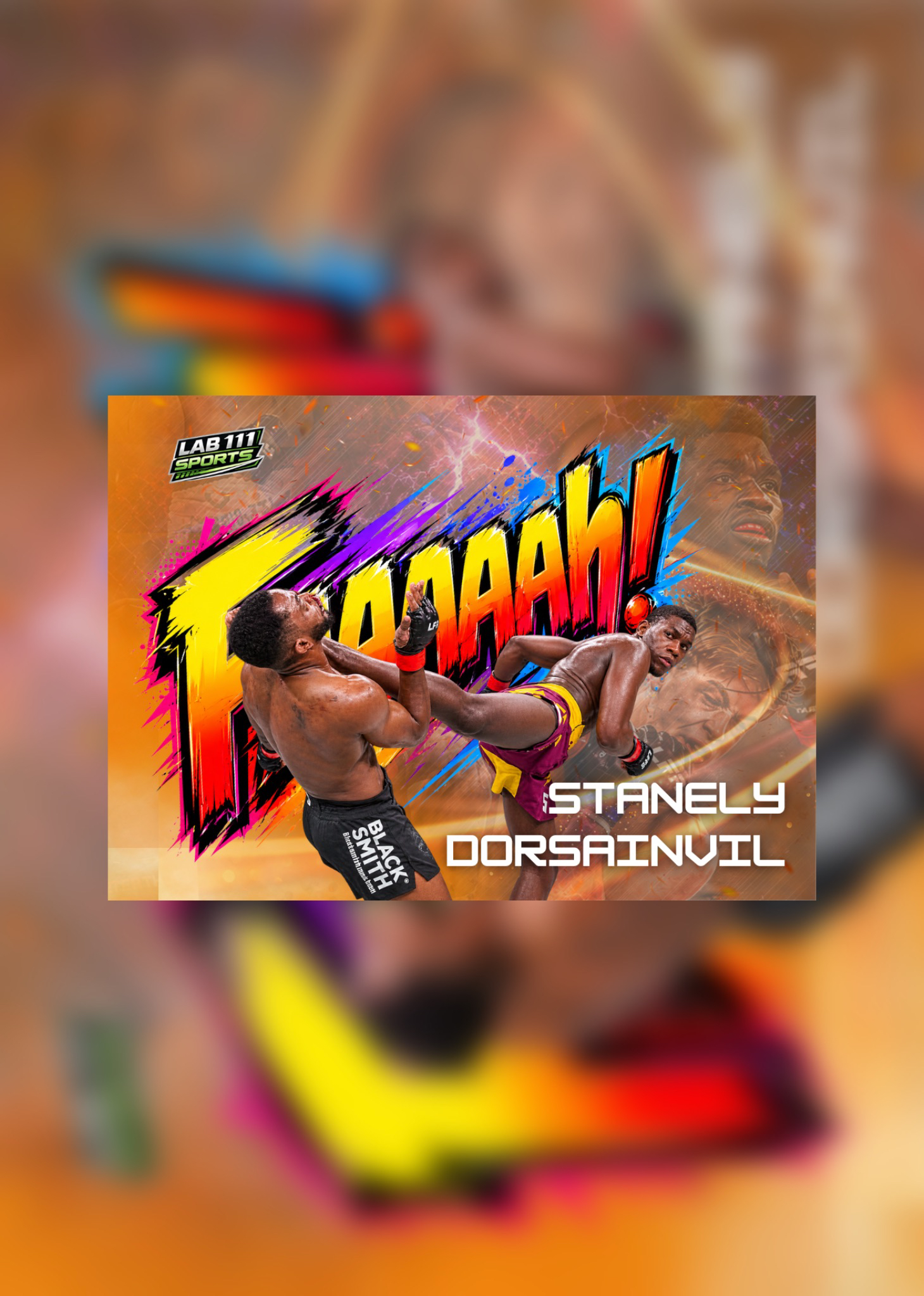Stanely Dorsainvil card front