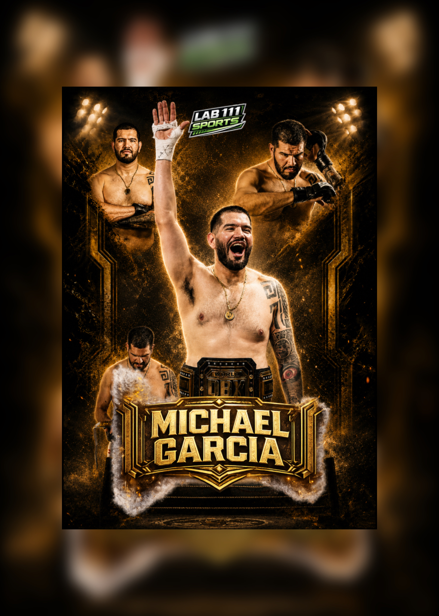 Michael Garcia card front