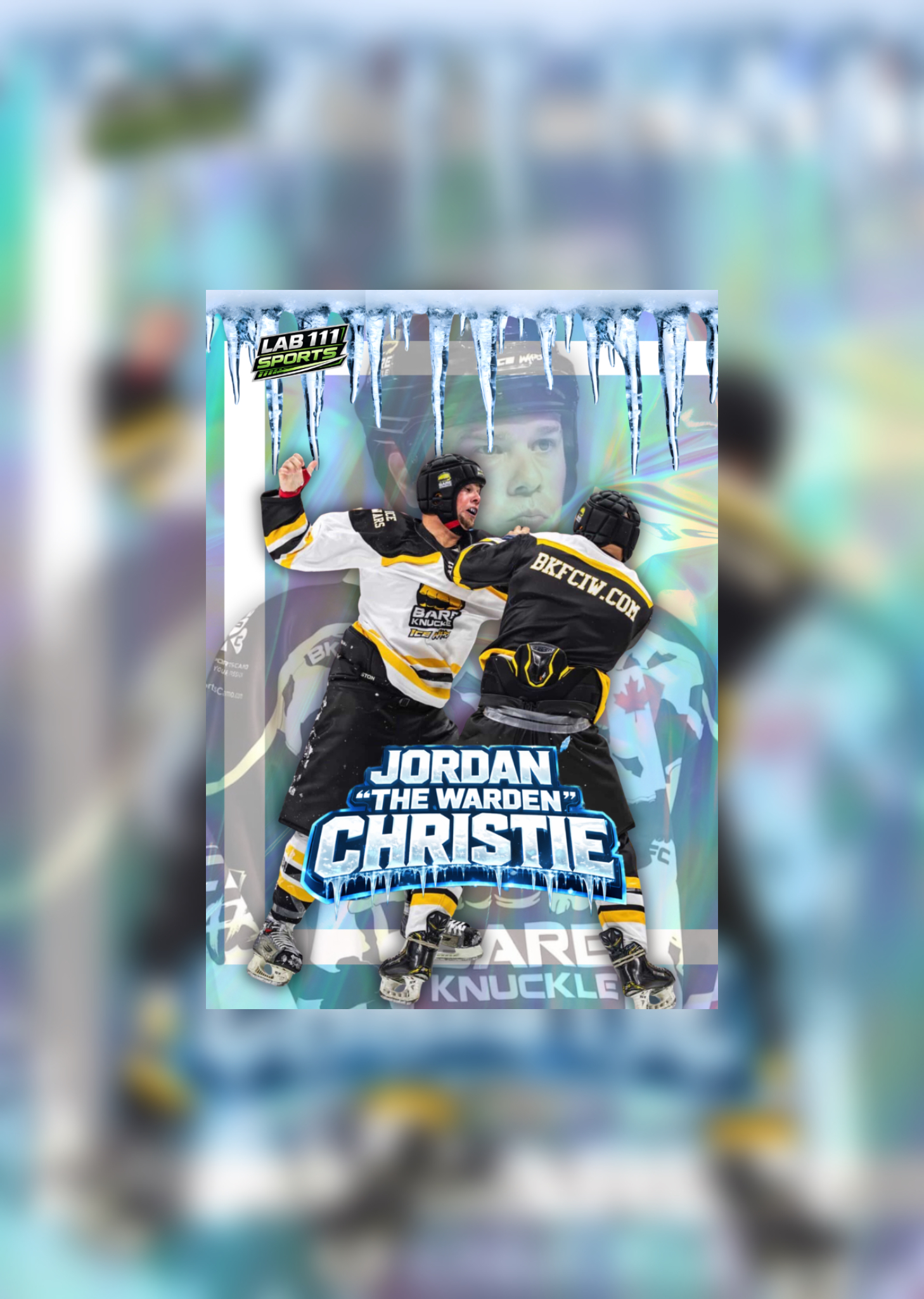 Jordan “The Warden” Christie card front