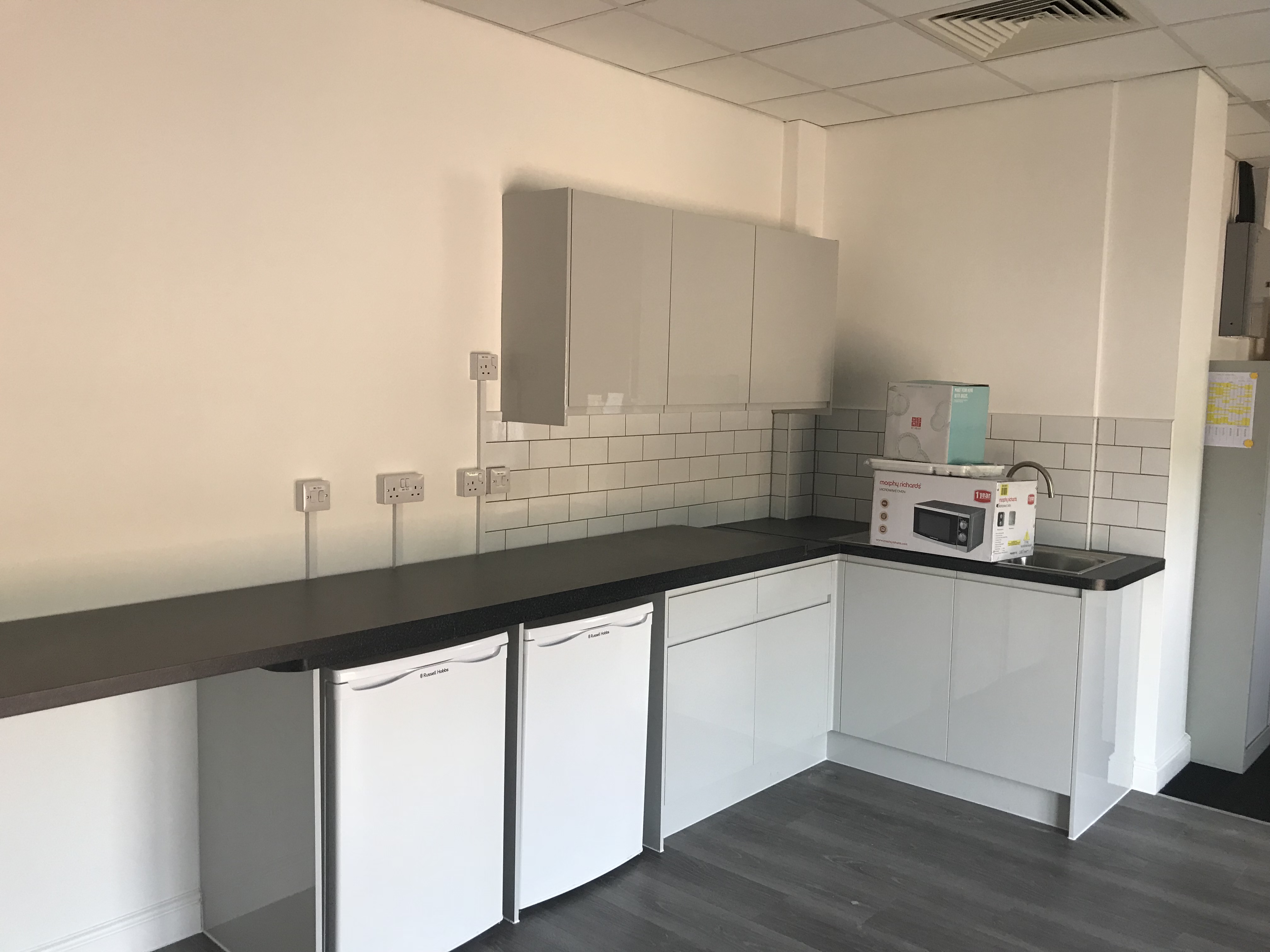 Fitted kitchen at Cornish Mutual