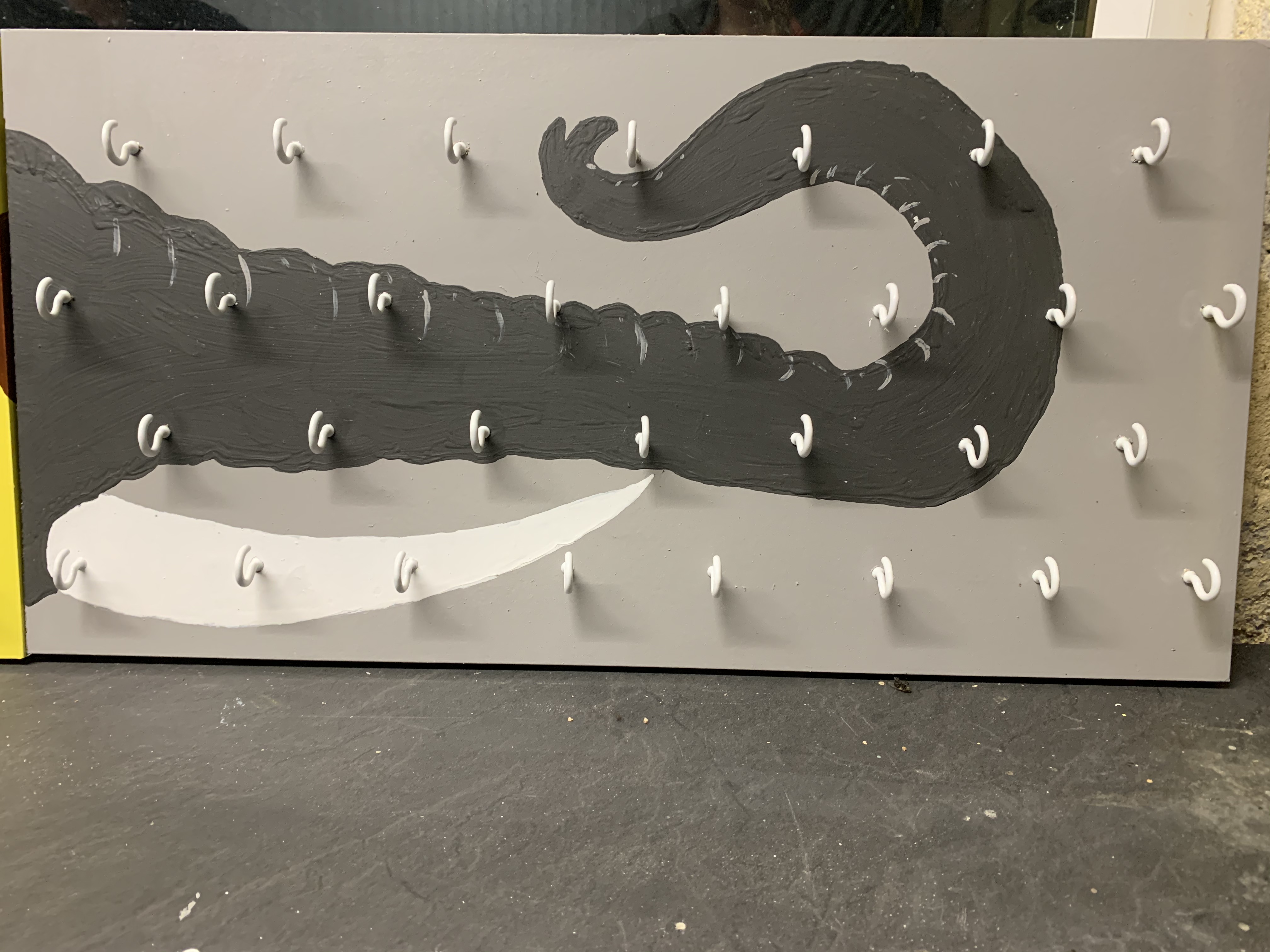 Peg board - elephant