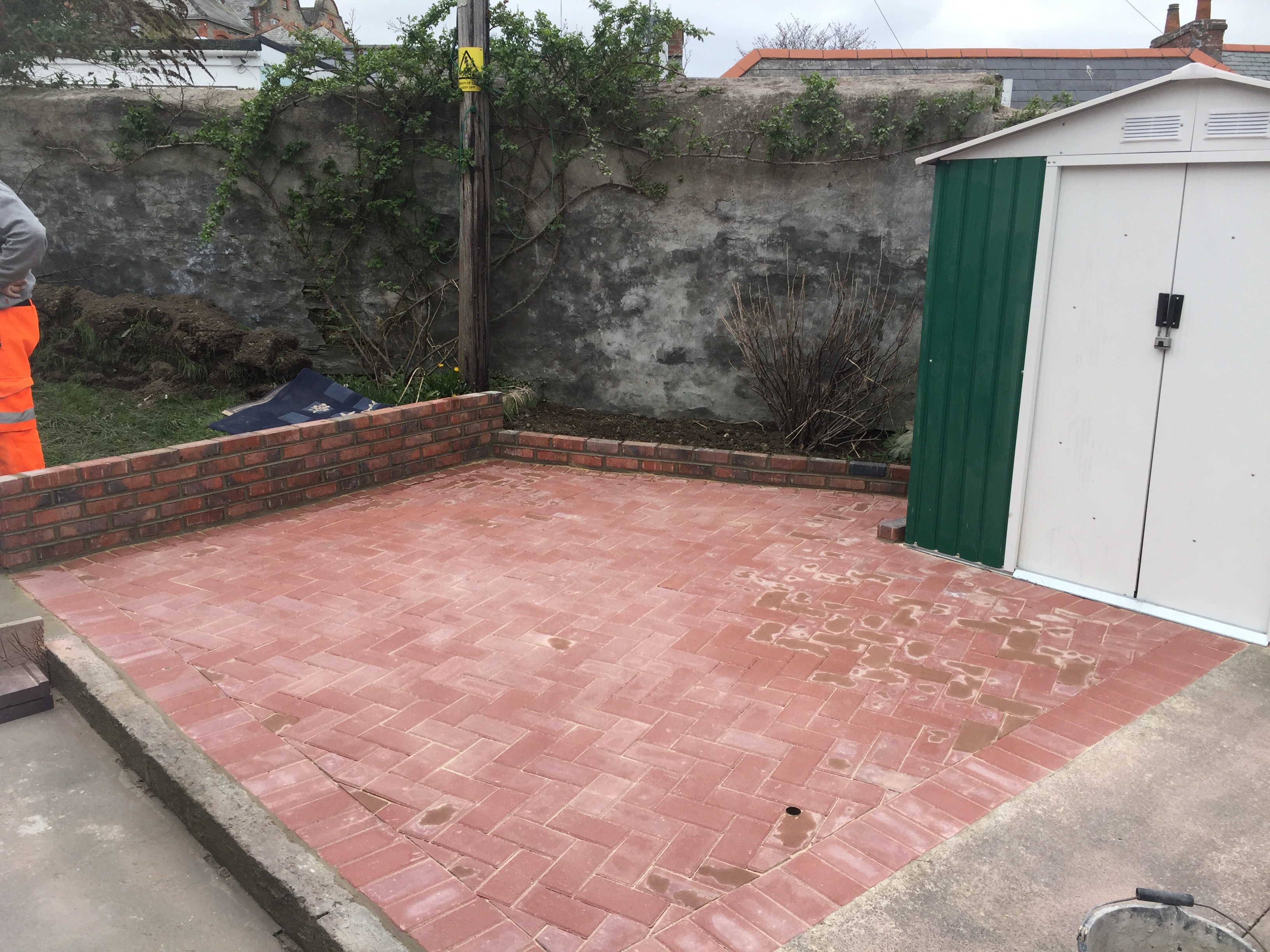 Block paving