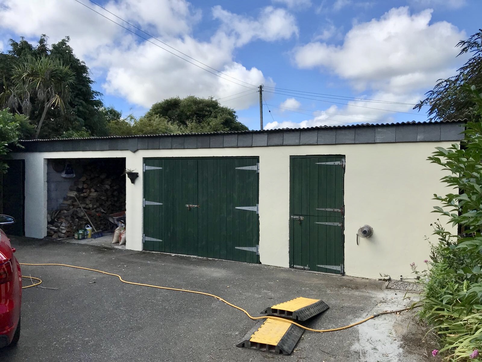 External painting - walls and doors