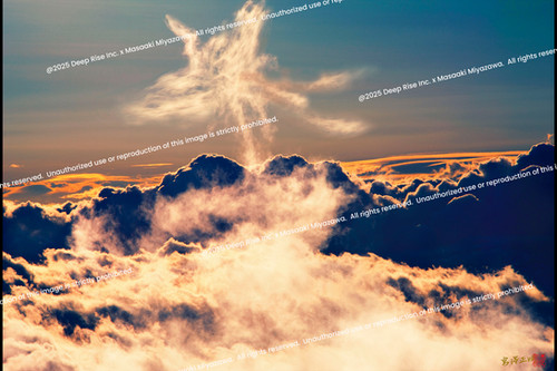 奇跡の雲] 飛翔する光雲鳳凰 - Soaring Radiant Phoenix Cloud
