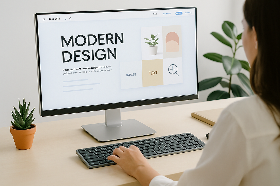 Création de site Wix