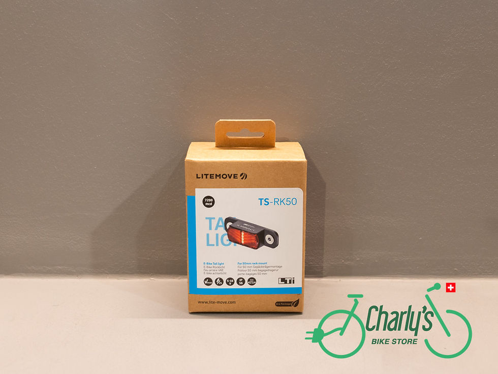Litemove TS-RK50 E25 – Feu arrière pour VAE, fixation 50 mm