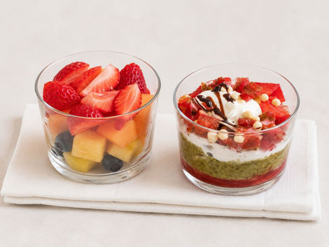 Verrine au choix : fruits ou tiramisu