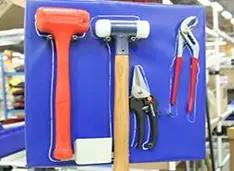 Retrouvez vos outils, bien rangés à leur place.