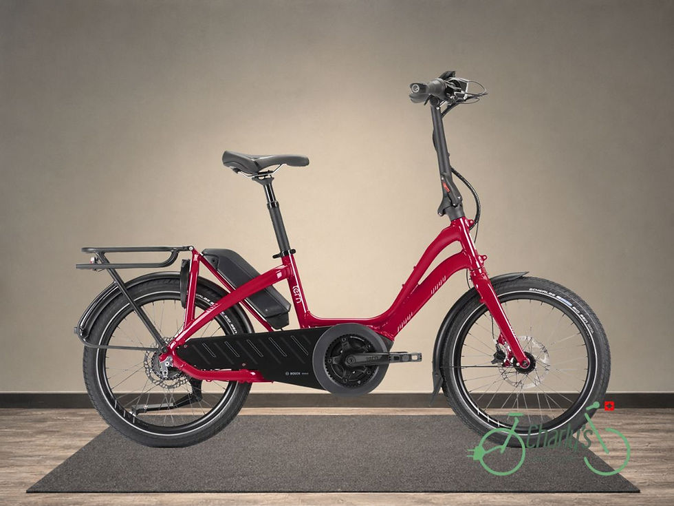Tern NBD S5i – Vélo électrique Bosch à courroie red