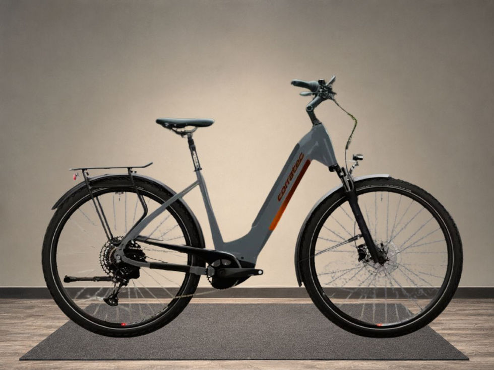 Corratec E-Power 28 CX8 25 km/h 45 cm Gris orange