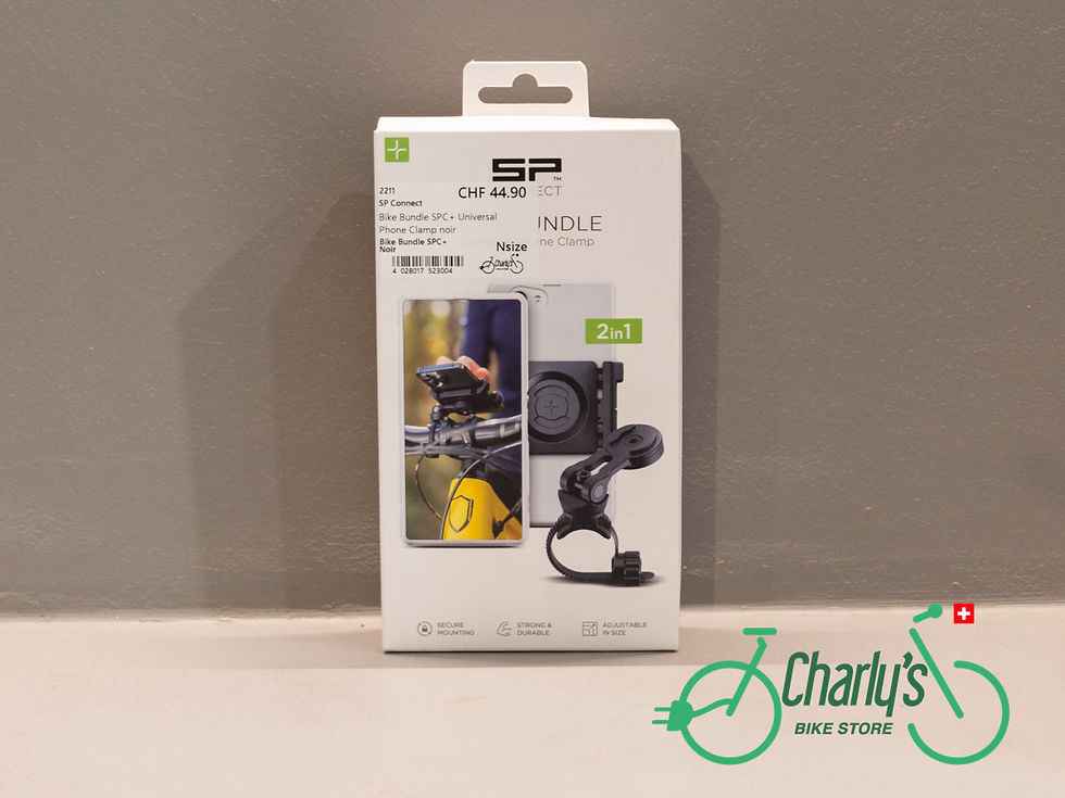 Support téléphone SP Connect Bike Bundle SPC+ avec pince universelle noire