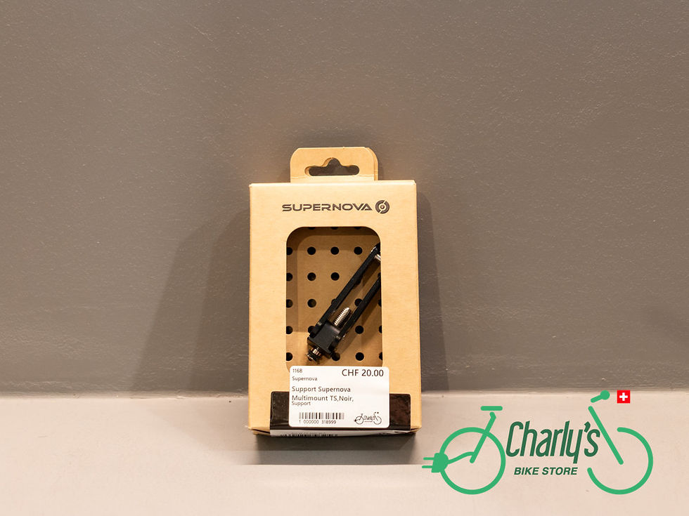 Support de phare réglable Supernova Multimount TS noir pour vélo