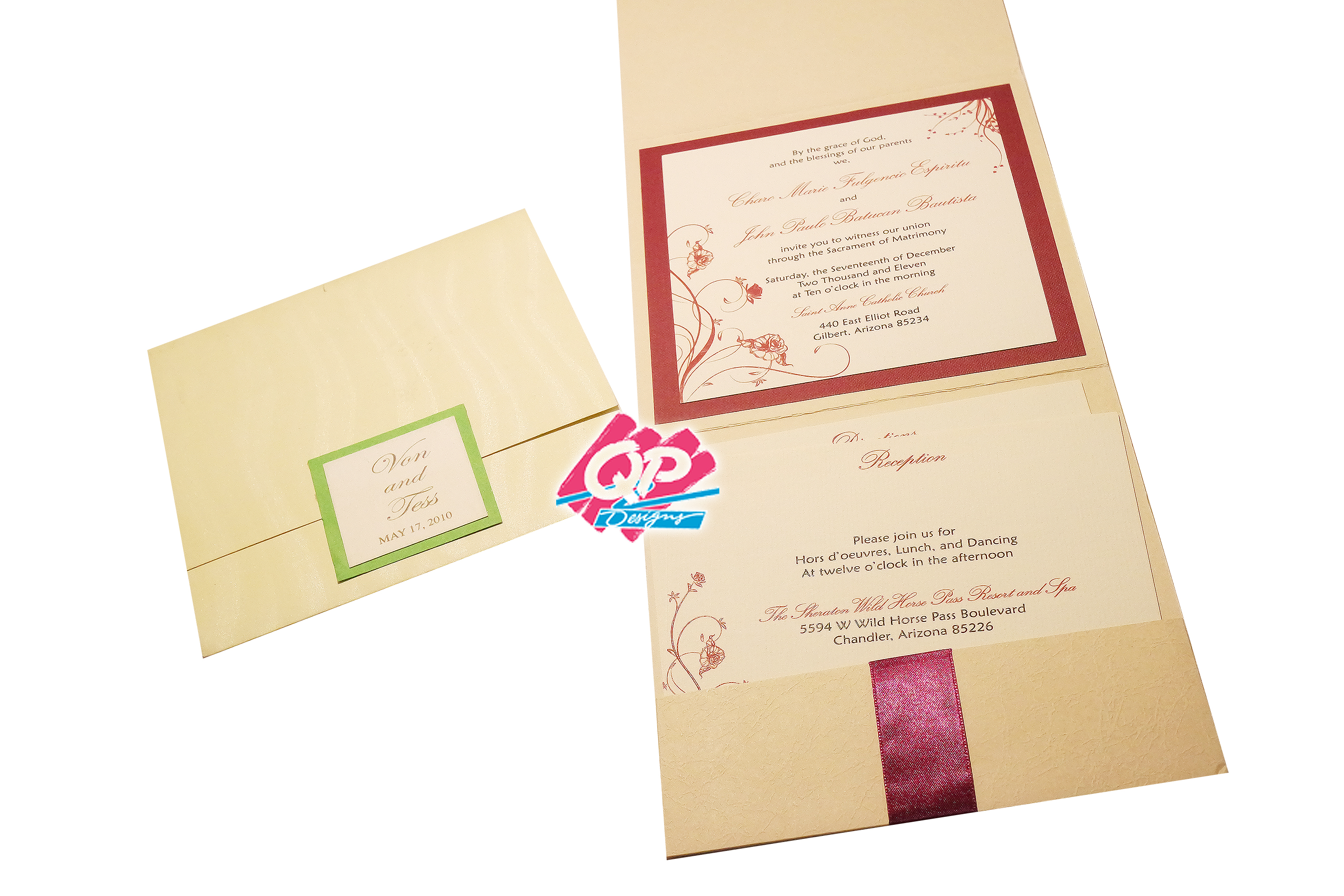 #7 Pocket Invites - "Joined in Love"