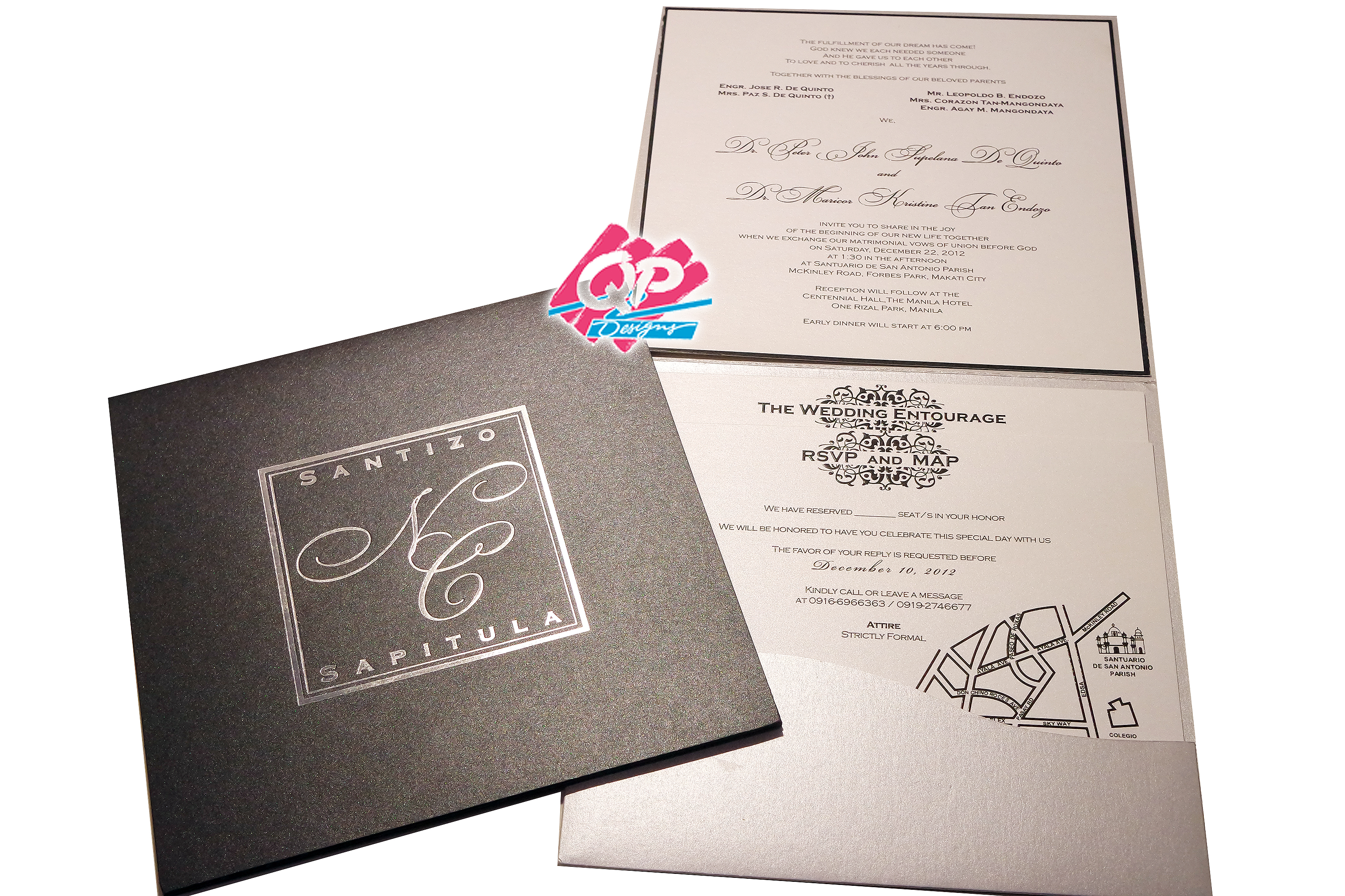 #4 Pocket Invites - "Regal Charm Xtr