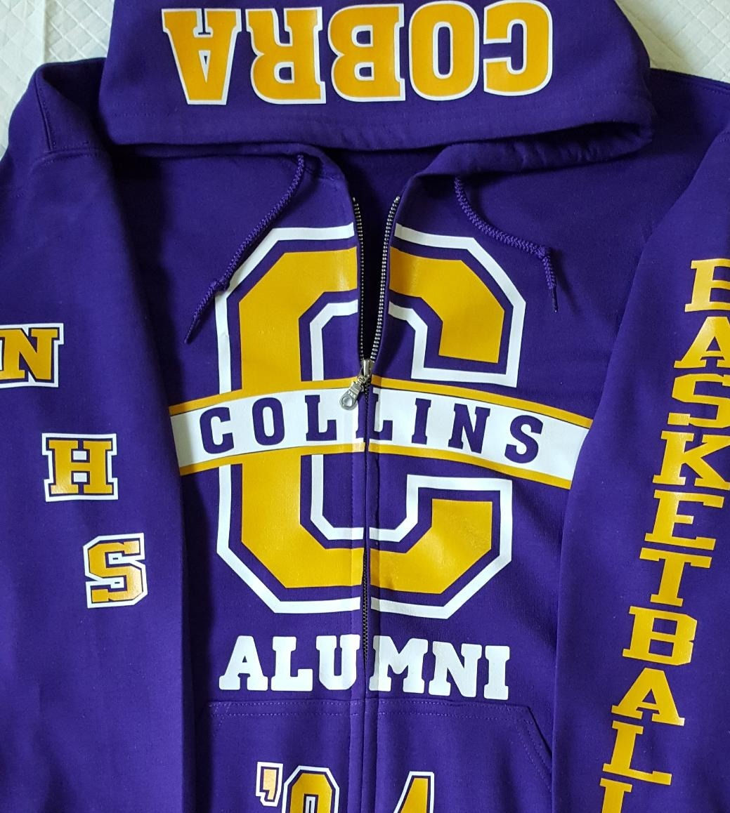 COLLINS COBRAS - ALUMNI HIGH SCHOOL HOODIE™ (Full-Zip)