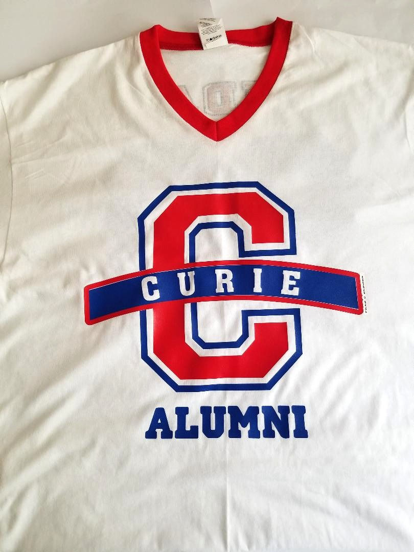 CURIE CONDORS - V-NECK JERSEY CLASS T-SHIRT