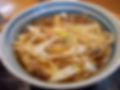 ねぎ油そば+半炒飯定食