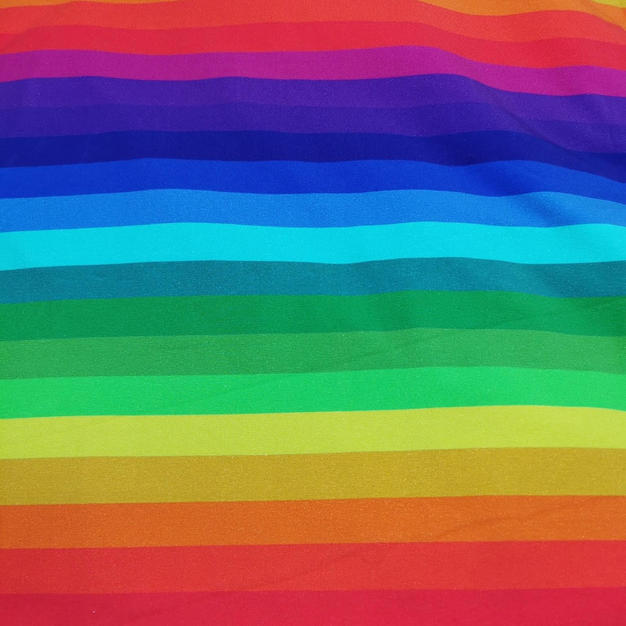 Autumn rainbow stripes