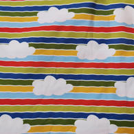 Fluffy cloud stripes