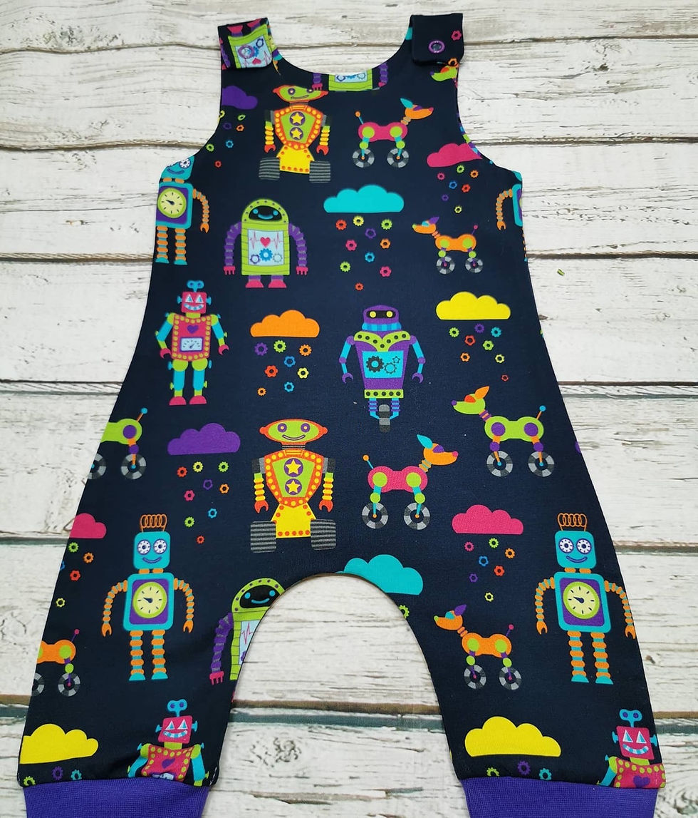 Rainbots dungarees