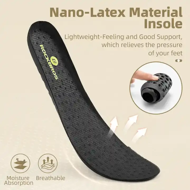 サムネイル： Nano-Latex Material Insole, Lightweight feeling and Good Support for feet comfort.