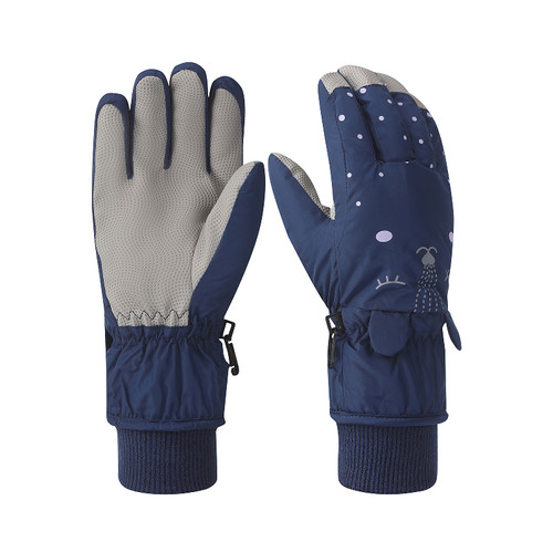 モンベル　キッズ　スノーウェア　120cm グローブ　インナー付き パウダーグローブ Kid's｜モンベル