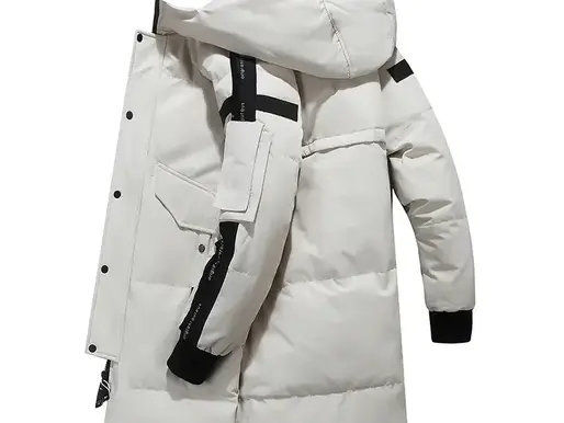 Men's Long Down Coat: Cold Doesn't Stop at the Waist
