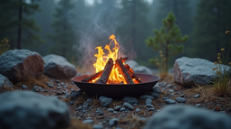 軽量 焚き火台で極めるソロキャンプの自由