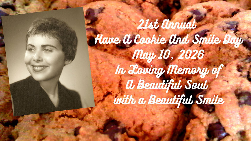 Have a cookie and smile day