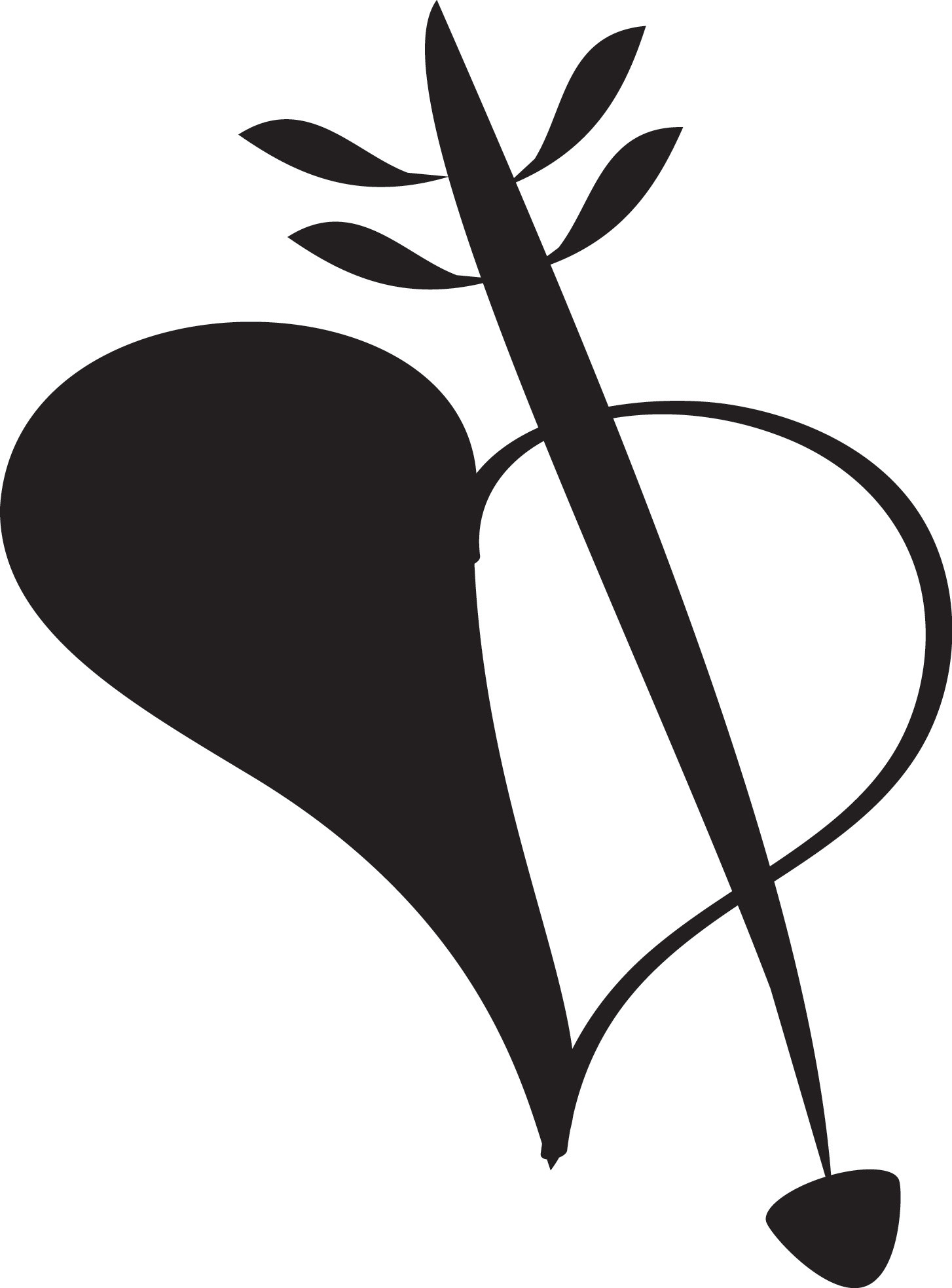 arrow heart 2