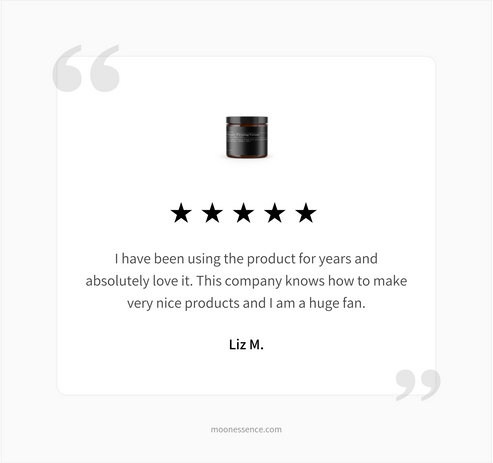 image of MoonEssence's  firming cream review