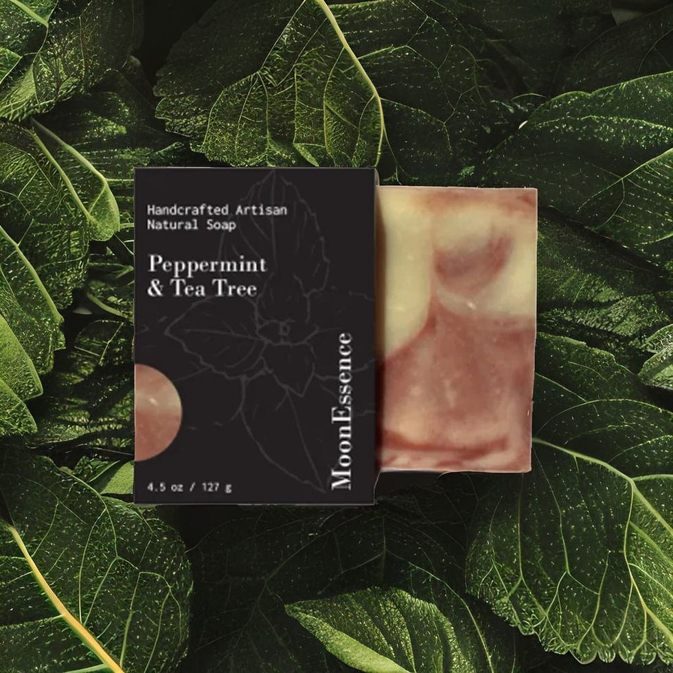 Thumbnail: MOONESSENCE'S PEPPERMINT AND TEA TREE BAR SOAP