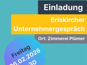 Einladung zum Unternehmergespräch