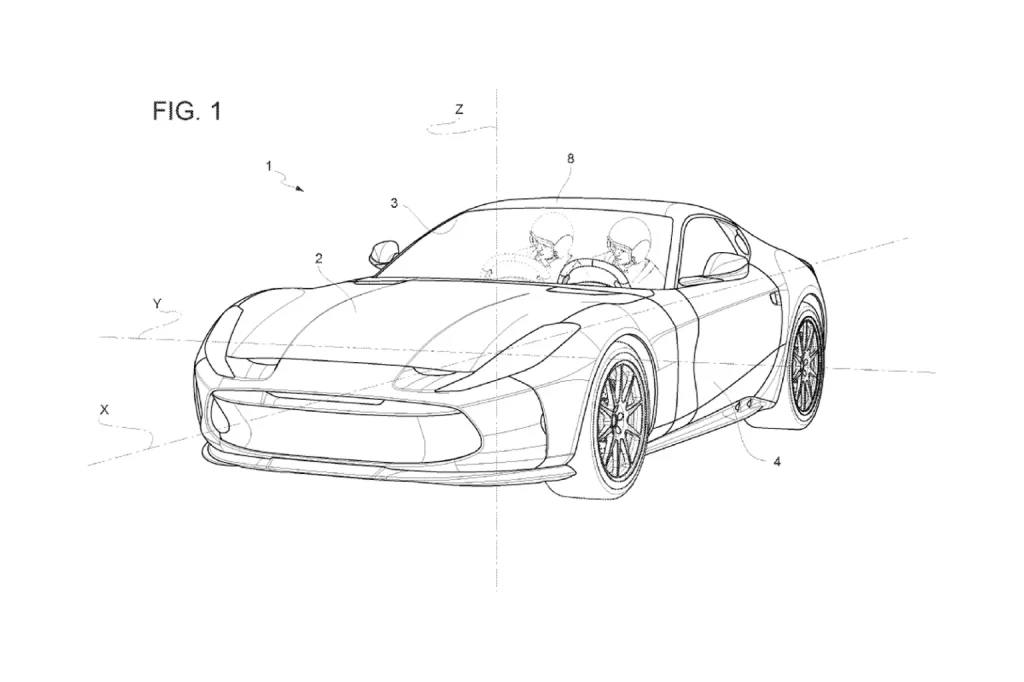 Ferrari patenta un habitáculo y puesto de conductor jamás vistos, superando al McLaren F1