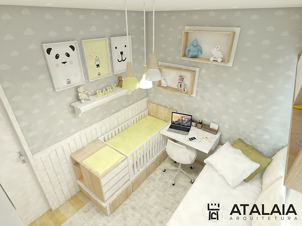 Quarto do Bebê 02 | Residência LK | 2017