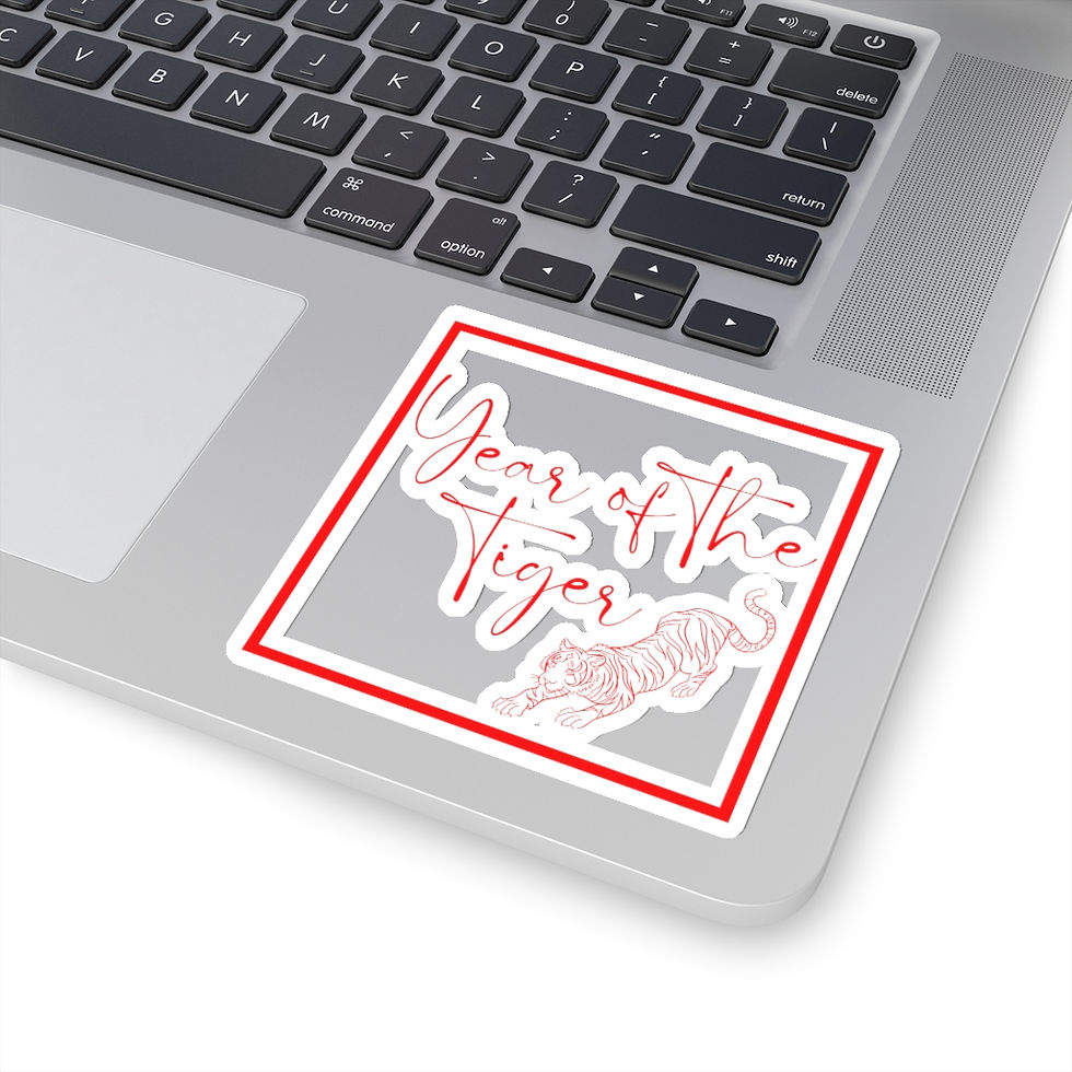 Thumbnail: Year of the Tiger | Kiss-Cut Stickers
