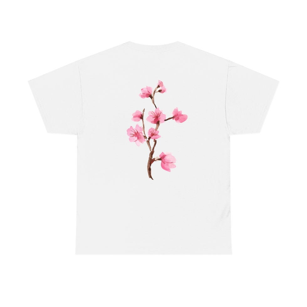 Thumbnail: Cherry Blossom Girl | Unisex Heavy Cotton Tee