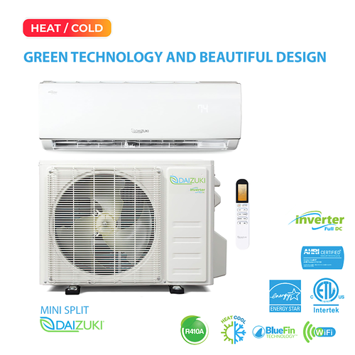 Remote Control Daizuki Mini Split Wifi Mini Split Heating Cooling