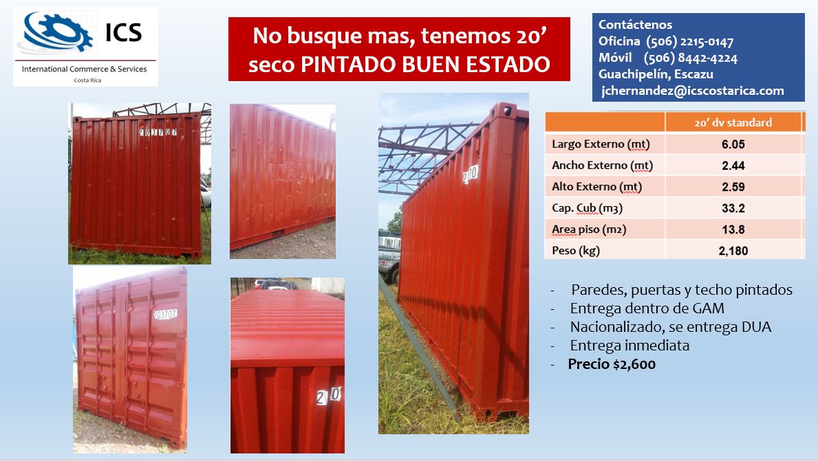 Contenedores Secos Icscostarica