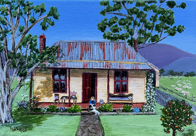 Australiana Artwork example from Helen's realism artwork collection