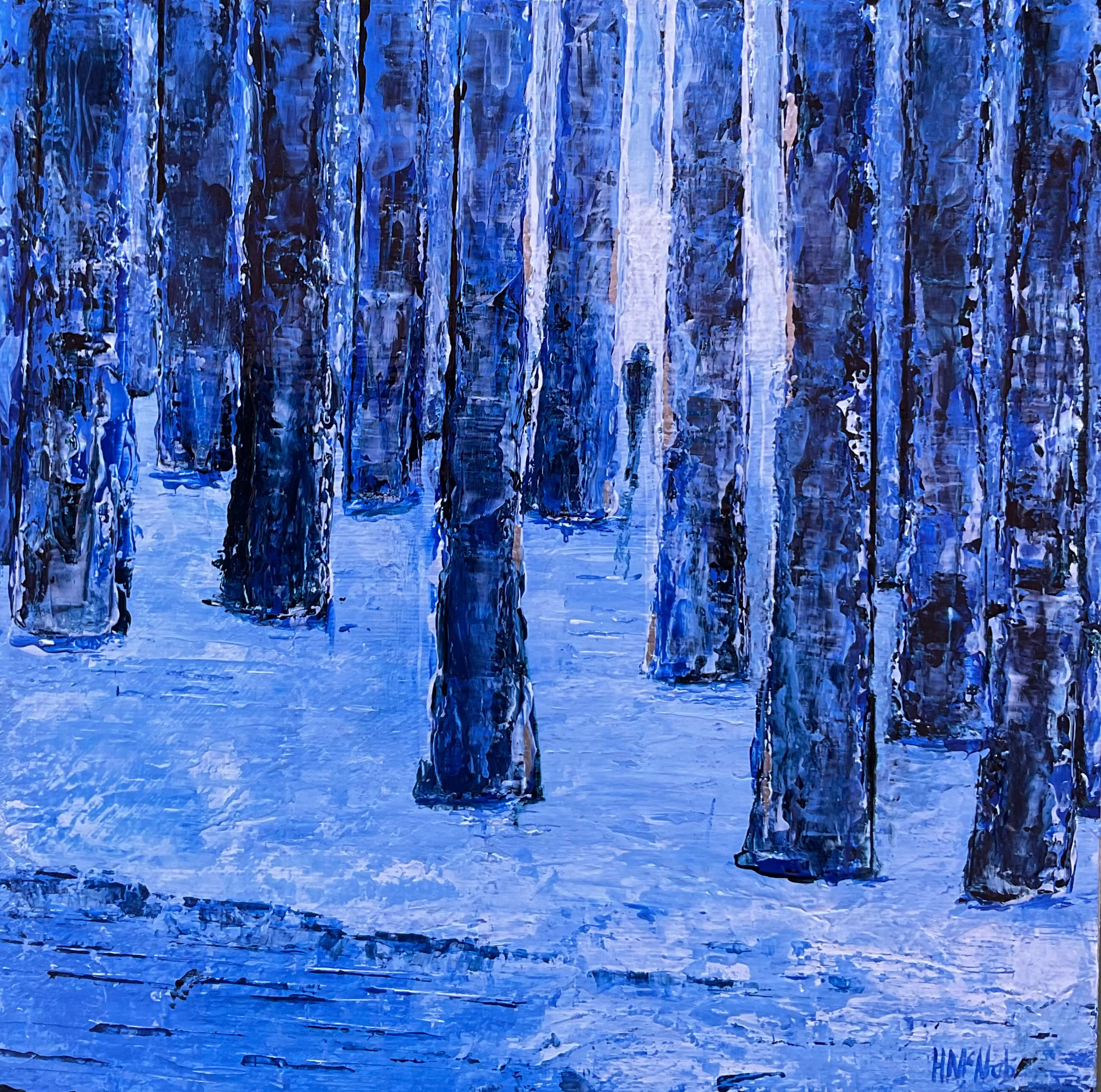 Abstract Artwork - Frozen Walk