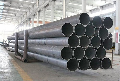 Galvanized steel water pipes for industrial piping fabrication and erection